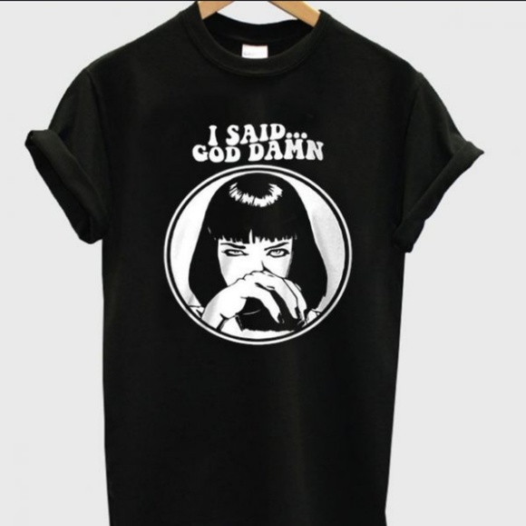 Gildan Tops - PULP FICTION *RARE* "I S A I D ...